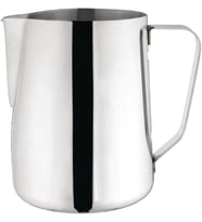 Paslanmaz Çelik Süt Potu - Kahve Potu - Pitcher Sütlük - Süt Köpürtücü - Köpürtme Kabı - 1000 ml