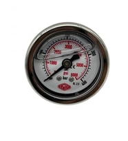 Manometre Gliserinli Arkadan Çıkışlı Q40 - 0 - 400 Bar 1/8 A Tipi