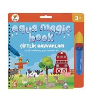 Aqua Magic Book Sihirli Boyama Çiftlik