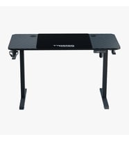 TWISTED MINDS T AYAK TM-PARADOX120-B MOTORLU (74-118CM) YÜKSEKLİK AYARLI KARBON FİBER OYUNCU MASASI - SİYAH
