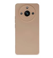 Realme 11 Pro Kılıf Nano İçi Kadife Silikon - Pudra