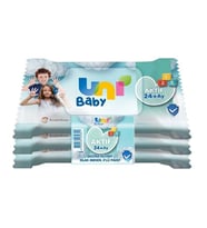 Uni Baby Aktif 24+ Ay Ekstra Hijyen Islak Cep Mendili 3x15 Adet