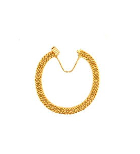 22 Ayar Altın 10 Gr Dallas Kadın Bileklik (Sarı)
