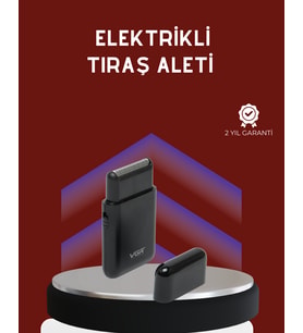 USB Şarjlı Erkek Tıraş Makinesi Cilt Dostu ve Kompakt Tasarım