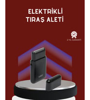 USB Şarjlı Erkek Tıraş Makinesi Cilt Dostu ve Kompakt Tasarım