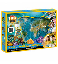 Dünyanın Kayaları ve Mineralleri Araştırma Seti 3D Puzzle