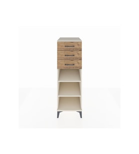 Kronos Dolap 2 Raflı 3 Çekmeceli 44x59x134 Aytaşı-Çam