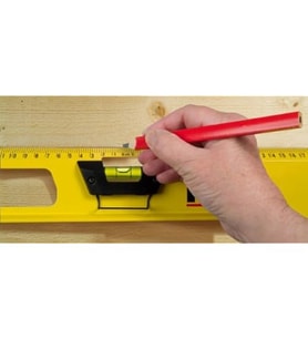 Stanley - Fatmax I-Profil Su Terazisi Ii (120 Cm Uzunluk, 2 Dikey Su Terazisi / 1 Yatay Su Terazisi,