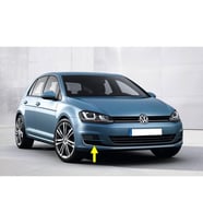 VW Golf 7 2013-2017 Sağ Sis Farı Alt Kapak Krom Çıtalı 5G0854662