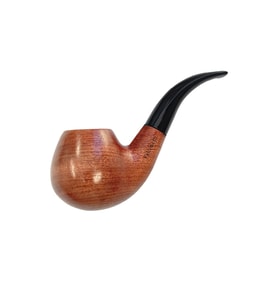 Falconetti 9 mm. Kahverengi Sandalwood Eğimli Sap Ahşap Pipo rd36