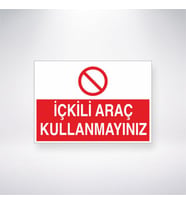 İçkili Araç Kullanmayınız