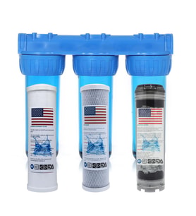 Amerikan Malı Daire Ve Bina Girişi 3 Aşamalı Su Yumuşatma Cihazı (Spun - Blok - Silifoz)