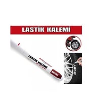Carub Lastik Yazma Kalemi Beyaz