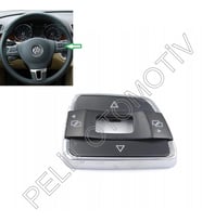 Transporter Direksiyon Radyo Frekans Değiştirme Tuşu (2012-2015) 3C8998537B