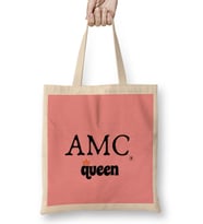 Amc Stock TO THE MOON Queens Bez Çanta Uzun Saplı