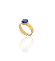Kadir Jewellery 22 Ayar Altın Kaplama Zirkon Taşlı Kadın Minimal Yüzük