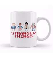 Stranger Things Pixel Characters 1 Kupa Bardak Porselen