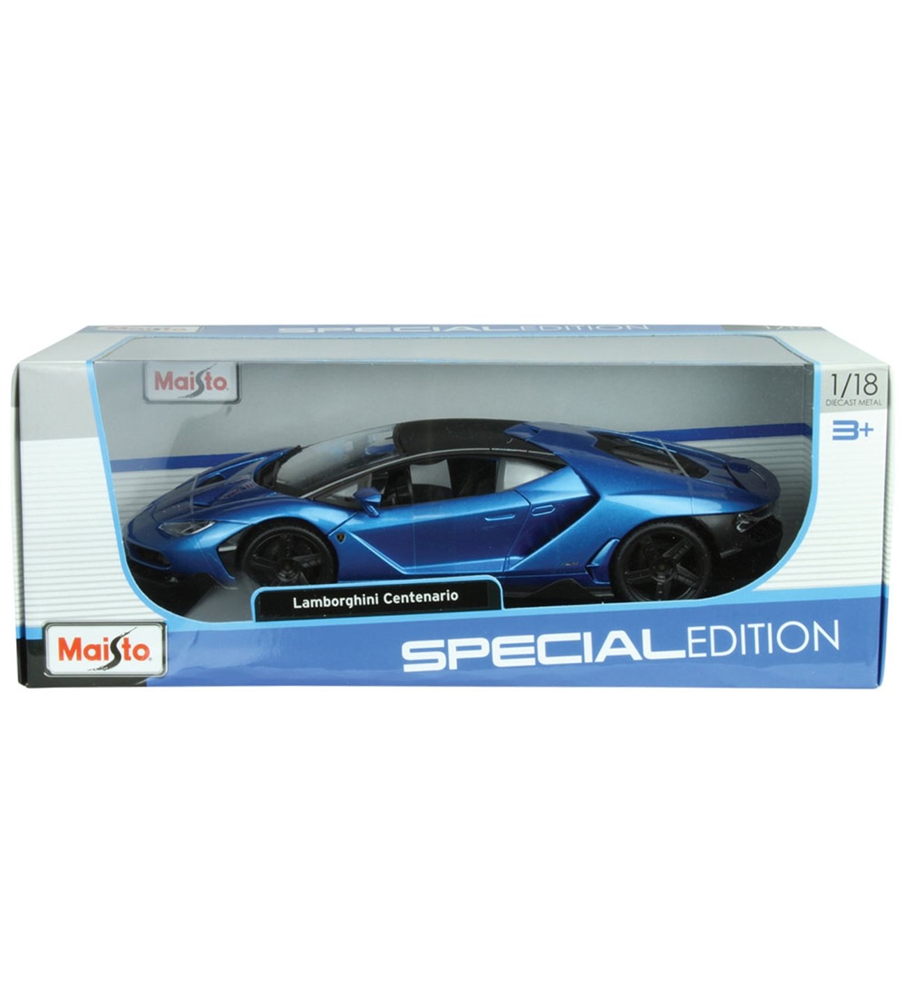 Maisto 1/18 Lamborghini Centenario Model Araba Mavi
