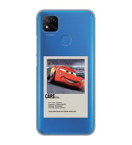 Redmi 9C / Redmi 10A Uyumlu Cars Mcqueen Desenli Şeffaf Telefon Kılıfı