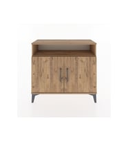 Arges Şifonyer 2 Raflı 2 Kapaklı 88x30x80 Çam-Çam