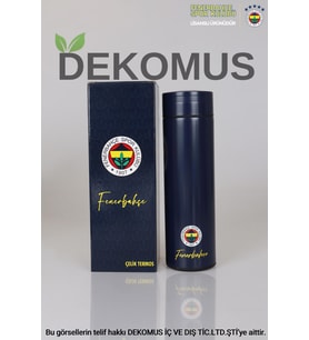 LİSANSLI FENERBAHÇE LOGO BASKILI ÇELİK TERMOS 500 ML