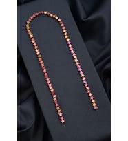 Hematit Doğal Taş Parlak Pembe 7mm Dizi