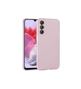Samsung Galaxy M34 5G Uyumlu Kılıf Zore Premier Silikon Kapak (Rose Gold Altın)