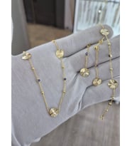 925 Ayar Papatya silver kalemli disk takım set.nazar gözlü set.gözlü set.rose.gold.rodaj