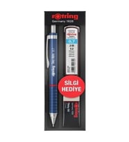 Rotring Okul Seti Tikky Retro 0.7+Min Silgi Hediyeli Mavi