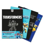 Transformers Sihirli Resim Boyama – Ahşap Kalem Hediyeli