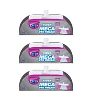 Mega Oto Fırçası Yedek (Sapsız) Üçlü Paket