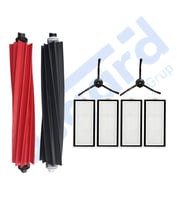 ROBOROCK Q5, Q5+, Q5 PRO,Q5 PRO+ UYUMLU 1 Ana Fırça 2 Yan Fırça 4 Filtre PKT-iasgf0000485