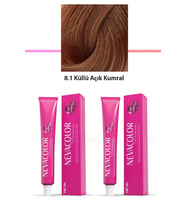 2 li Set Premium 8.1 Küllü Açık Kumral - Kalıcı Krem Saç Boyası 2 X 50 g Tüp