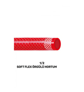 Sgs 1/2 Softlex Örgülü Hortum 20 MT
