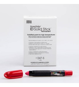 Marvy 247 Solid Stick Industrial Marker Kırmızı