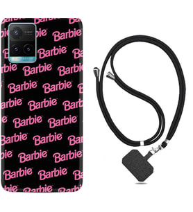 Vivo Y11S Y21S Y20 Y20S Y70 Kılıf Boyun Askılı Silikon Barbie 1404
