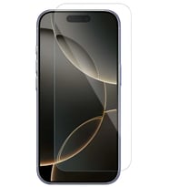 Logis İphone 16 Pro Tam Kaplayan 5d Antistatik Ekran Koruyucu Cam (Şeffaf)