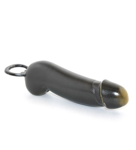 Metal Siyah Penis Açacak 20 Cm No:7