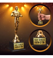 Kişiye Özel Oscar Heykelciği Hediyesi