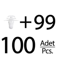 Renault için Çevre Bant Klipsi- 100 Adet