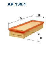 FILTRON AP1391 Hava Filtresi 6K0129620B
