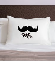 BK Gift Eğlenceli Tasarımlı Pamuklu Yastık Kılıfı-7 50x70cm , Sevgiliye Hediye, Ev Hediyesi, Tasarım Ev Tekstili