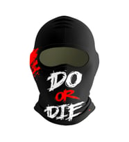 Motobir Balaklava Siyah Do Or Die (Renksiz)