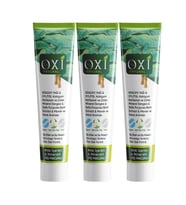 OXİ NATURAL BİTKİ İÇERİKLİ MİNERALLİ DİŞ MACUNU 75 ML. (3'LÜ PAKET)