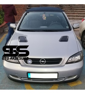 Opel Astra Uyumlu Piano Black Kaput Üstü Havalandırma Izgarası