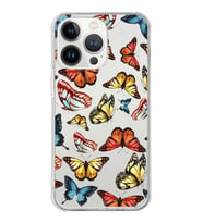 PrintiFy Apple iPhone 13 Pro Max Uyumlu Water Color 2 Baskılı Şeffaf Köşe Korumalı Antişok Kılıf
