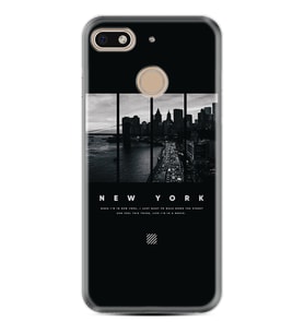 General Mobile GM8 Go GM9 GM20 Pro Plus Kılıf Desemli Silikon New York 1612