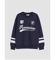 LCW Kids Lacivert Harry Potter Lisanslı Kız Çocuk Kalın Sweatshirt