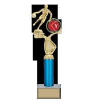 ODAK KUPA - Figürlü Kupalar - Basketbol Kadın Figürlü Kupalar FG-017 A - 39 cm