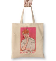 Boy With Luv Bts Park Jimin 01 Bez Çanta Uzun Saplı